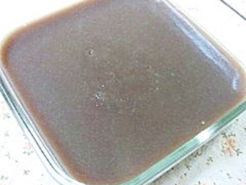 子供のおやつに♪茄子の水ようかん